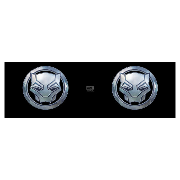 Fifth Sun Black Panther: Wakanda Forever Vibranium Panther Logo Stainless Steel Tumbler With Lid