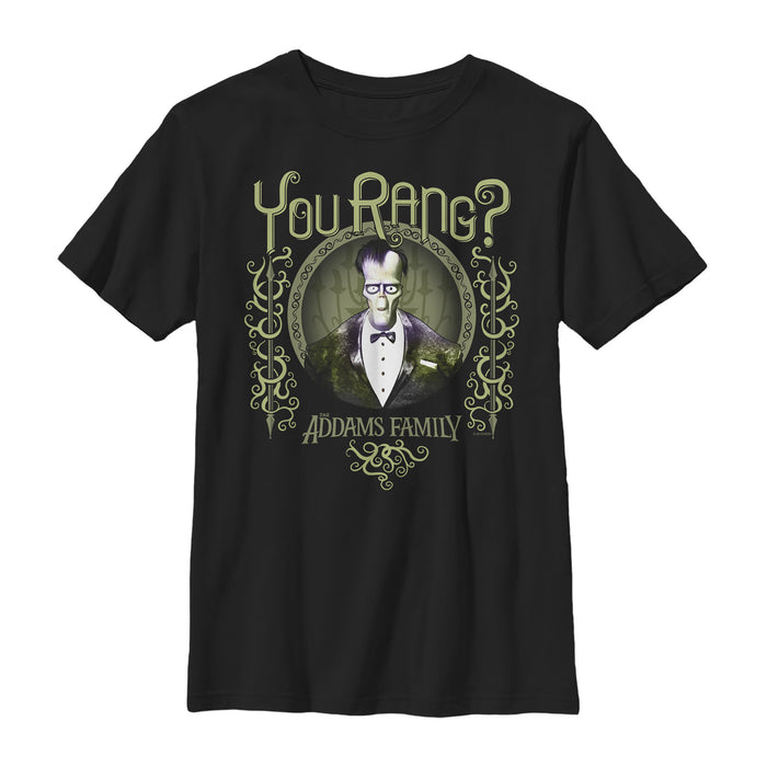 fifth sun Boy's Addams Family Lurch You Rang T-Shirt