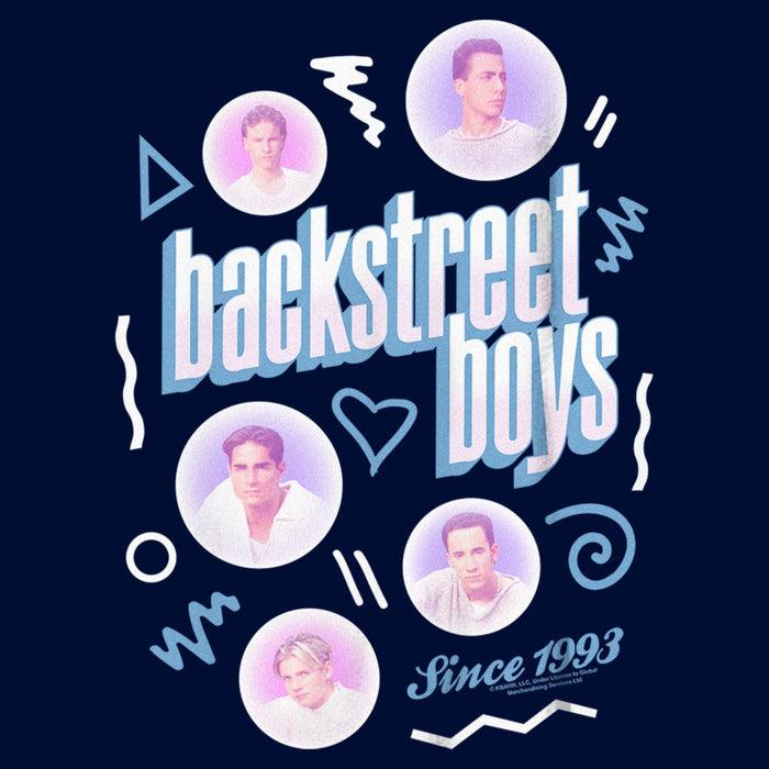 Fifth Sun Boy's Backstreet Boys Bubble Icons Doodle T-Shirt