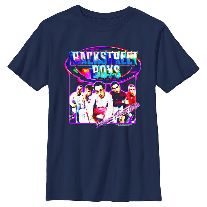 fifth sun Boy's Backstreet Boys Larger Than Life T-Shirt