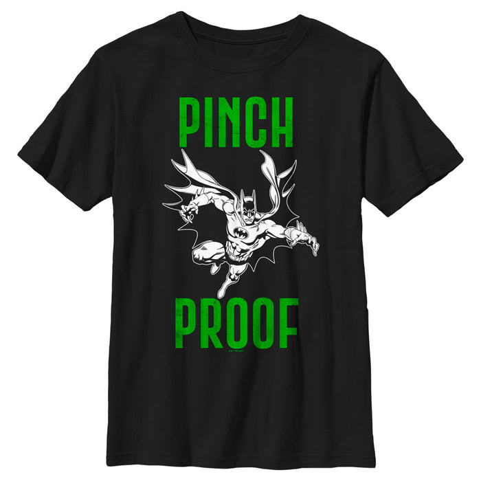 fifth sun Boy's Batman St. Patrick's Day Pinch Proof T-Shirt