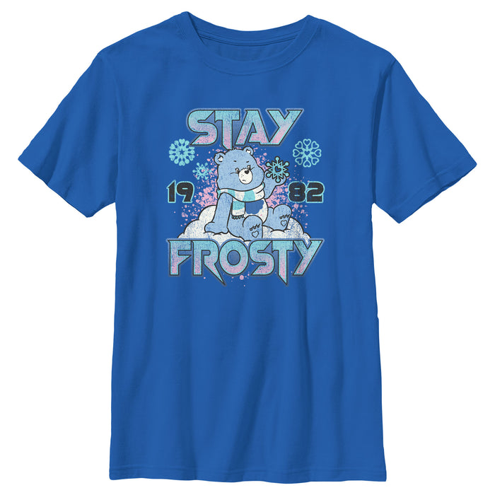 fifth sun Boy's Care Bears Grumpy Bear Stay Frosty T-Shirt