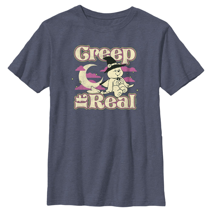 fifth sun Boy's Care Bears Halloween Trick-Or-Sweet Bear Creep it Real T-Shirt