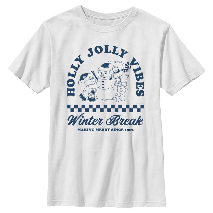 fifth sun Boy's Care Bears Holly Jolly Vibes T-Shirt