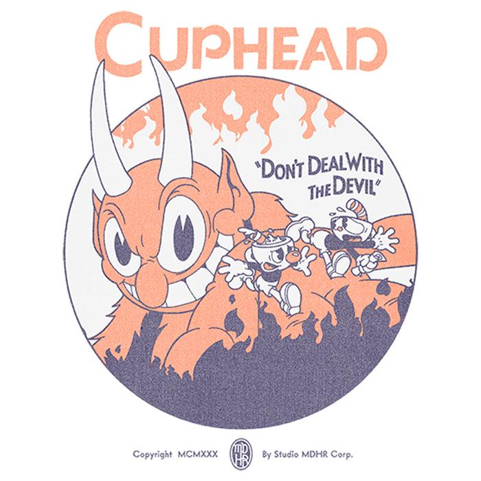 Fifth Sun Boy's Cuphead Don't Deal With The Devil Mugman And Cuphead Run T-Shirt