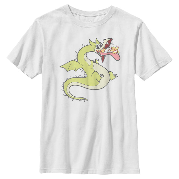 fifth sun Boy's Cuphead Grim Matchstick and the Flame Minions T-Shirt