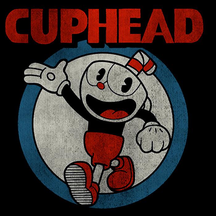 Fifth Sun Boy's Cuphead Vintage Circle Pull Over Hoodie