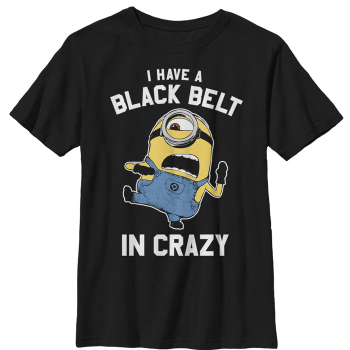 fifth sun Boy's Despicable Me Minion Belt in Crazy T-Shirt