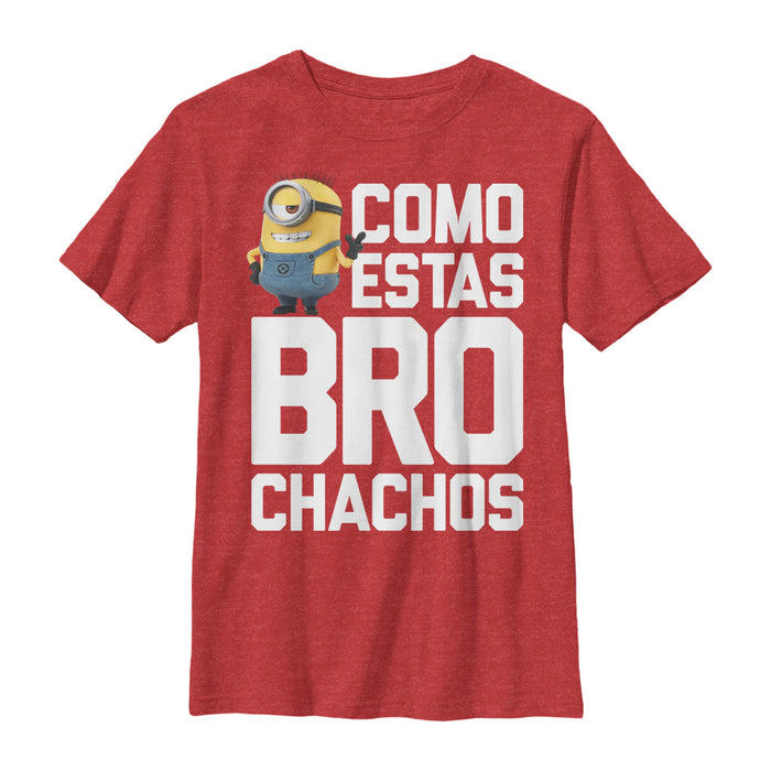 fifth sun Boy's Despicable Me Minion Brochachos T-Shirt