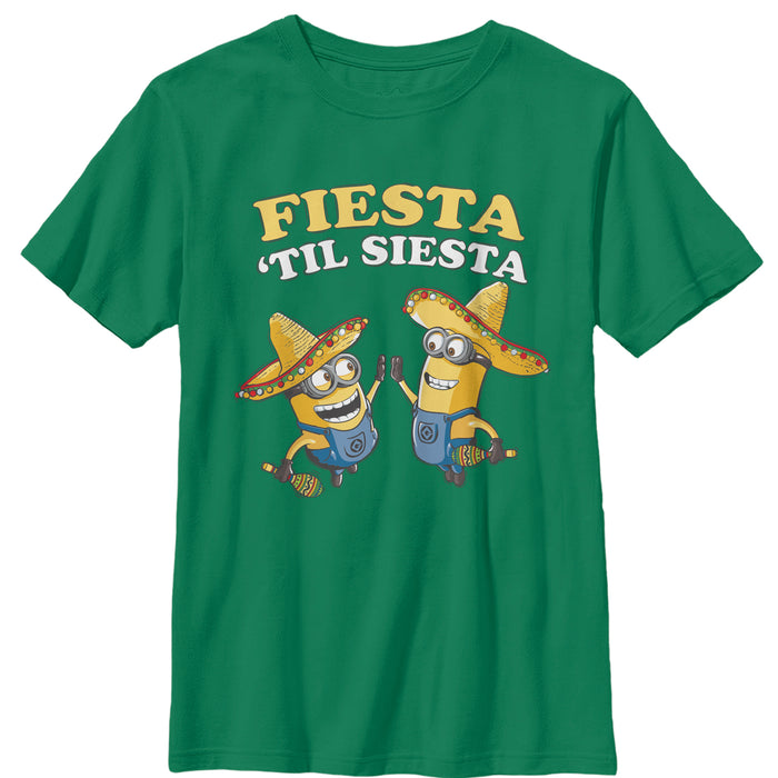 fifth sun Boy's Despicable Me Minions Fiesta T-Shirt