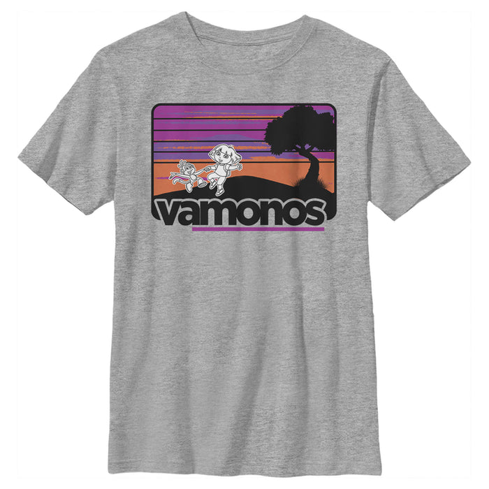 fifth sun Boy's Dora the Explorer Vamanos Sunset T-Shirt