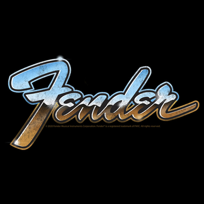 Fifth Sun Boy's Fender Chrome Logo Pull Over Hoodie