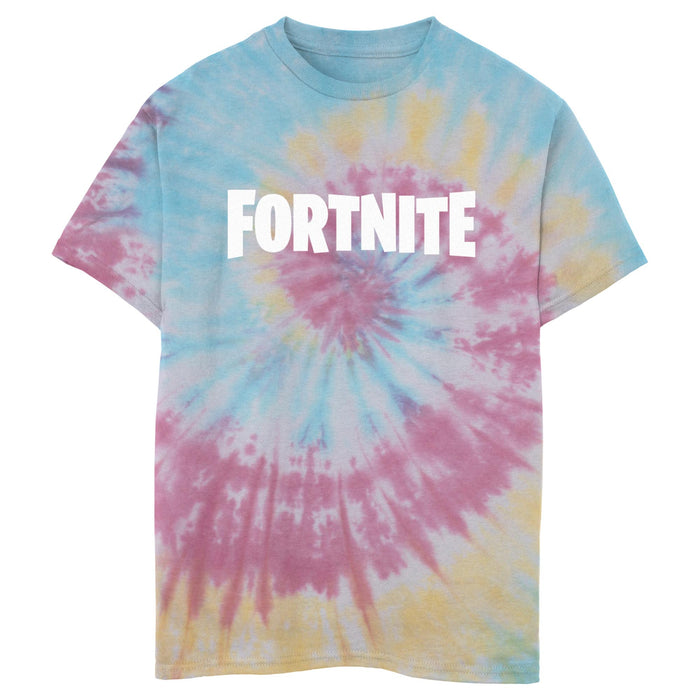 fifth sun Boy's Fortnite Classic White Logo T-Shirt