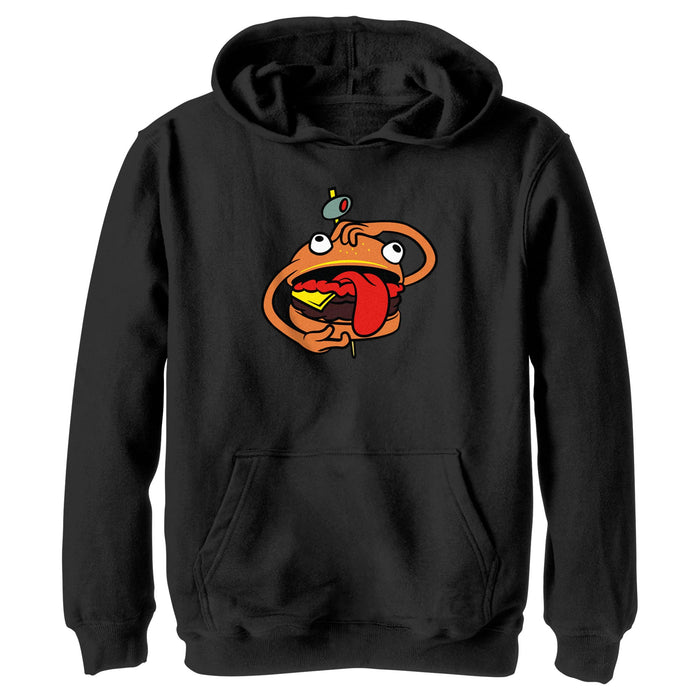 fifth sun Boy's Fortnite Durr Burger Pull Over Hoodie