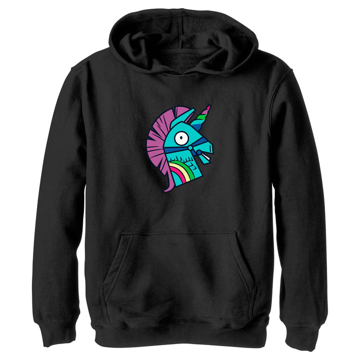 Fifth Sun Boy's Fortnite Rainbow Smash Large Pull Over Hoodie
