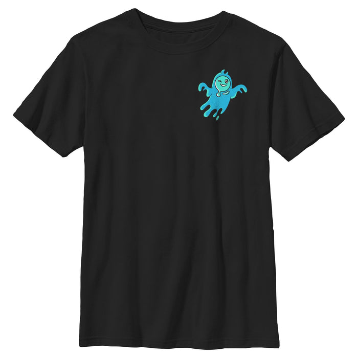 fifth sun Boy's Fortnite Rippley Ghost Small T-Shirt
