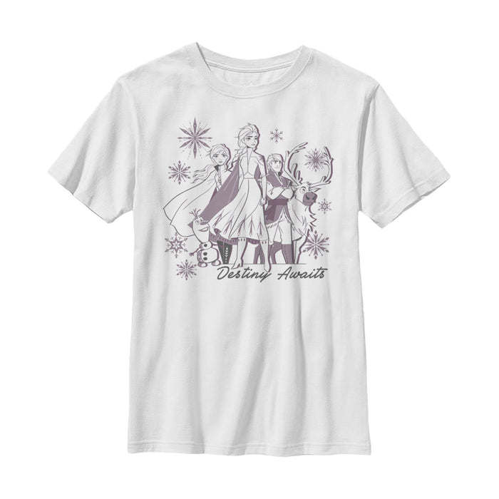 fifth sun Boy's Frozen 2 Elsa Believe Watercolor T-Shirt