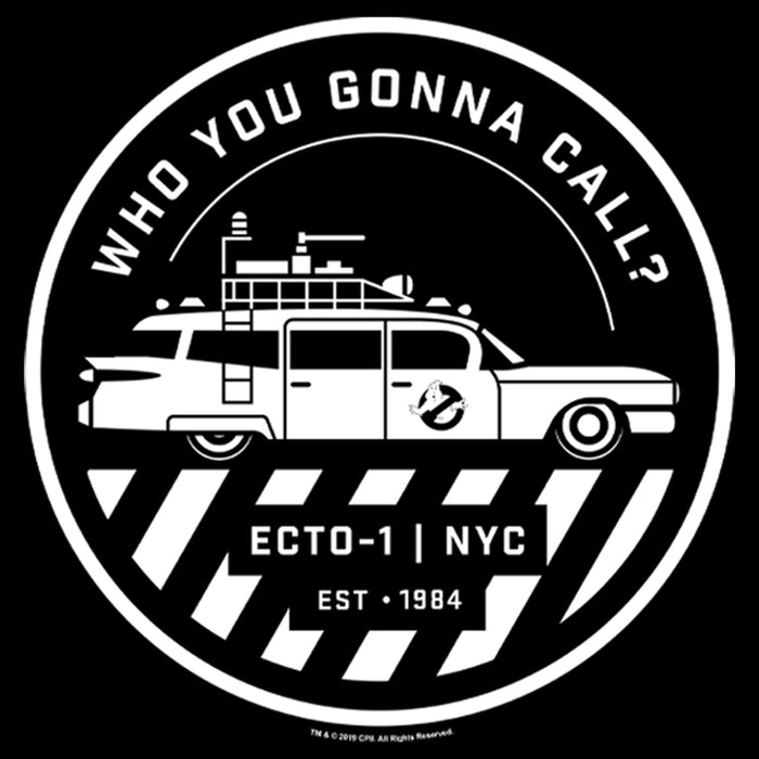 Fifth Sun Boy's Ghostbusters Ecto-1 Wagon Logo T-Shirt
