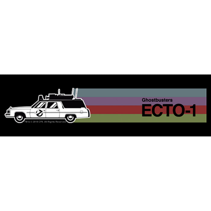 Fifth Sun Boy's Ghostbusters Ecto-1 Wagon Retro Stripe T-Shirt