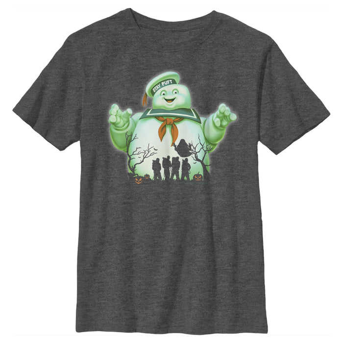 Fifth Sun Boy's Ghostbusters Halloween Stay Puft Marshmallow Man T-Shirt