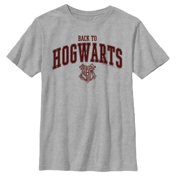 fifth sun Boy's Harry Potter Back to Hogwarts Collegiate T-Shirt