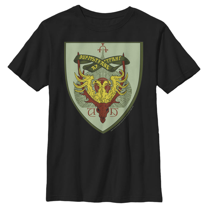 fifth sun Boy's Harry Potter Durmstrang Crest T-Shirt