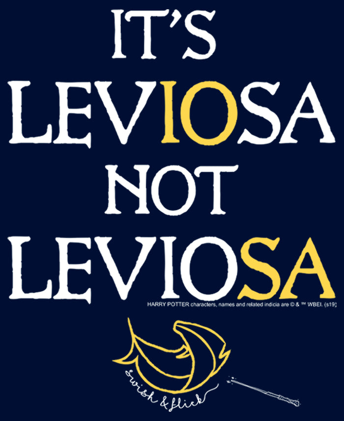 Fifth Sun Boy's Harry Potter Hermione Leviosa Not Leviosa T-Shirt