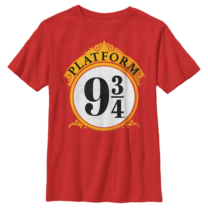 fifth sun Boy's Harry Potter Platform 9 3/4 T-Shirt