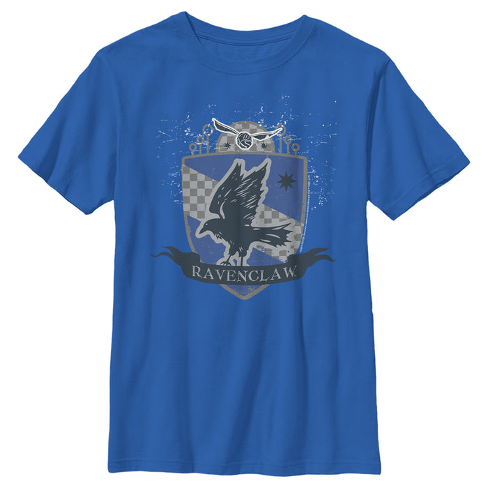 fifth sun Boy's Harry Potter Ravenclaw House Shield T-Shirt