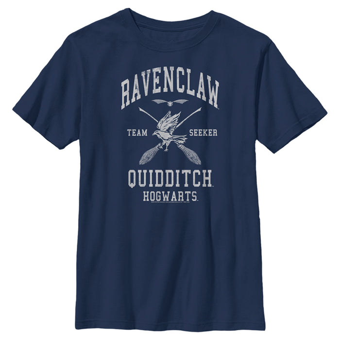 fifth sun Boy's Harry Potter Ravenclaw Quidditch Seeker T-Shirt