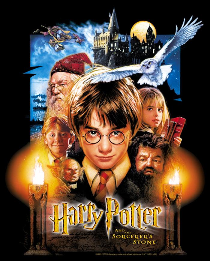 Fifth Sun Boy's Harry Potter Sorcerer's Stone Movie Poster T-Shirt