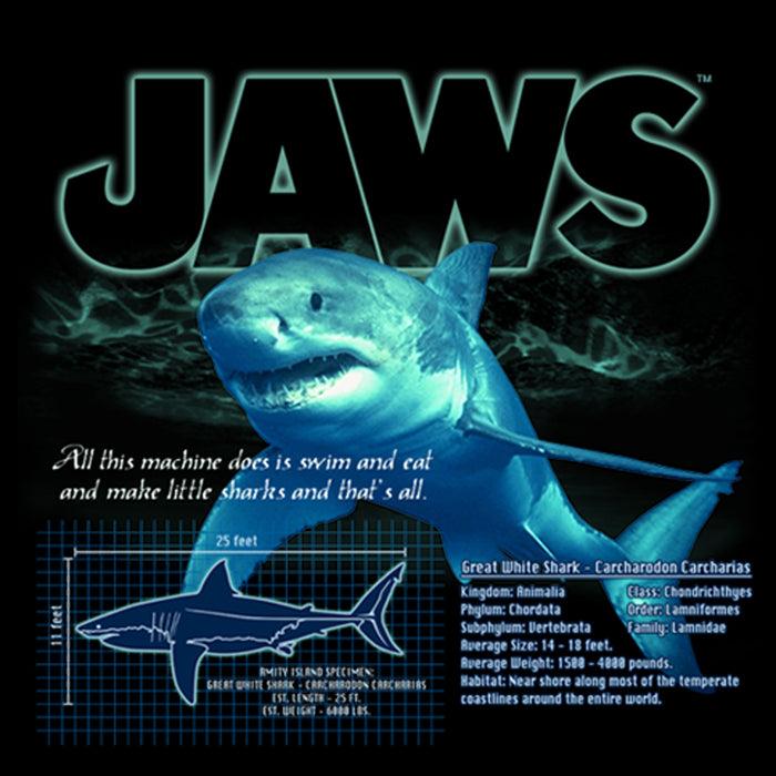 Fifth Sun Boy's Jaws Shark Blueprint Pull Over Hoodie