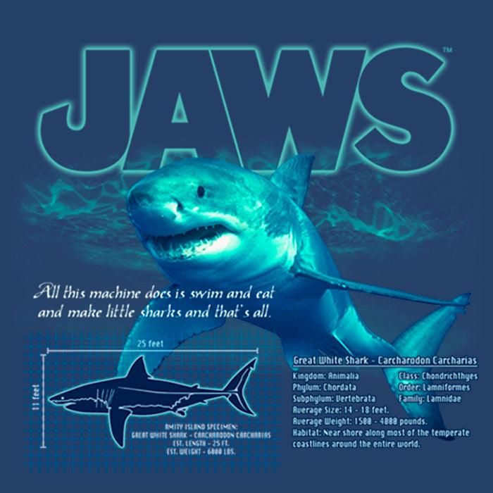 Fifth Sun Boy's Jaws Shark Blueprint Pull Over Hoodie