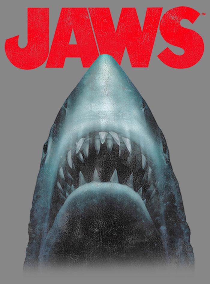 Fifth Sun Boy's Jaws Shark Teeth Poster Performance Tee