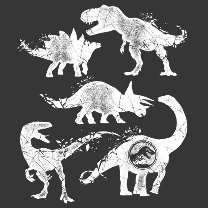 Fifth Sun Boy's Jurassic World Fallen Kingdom Cracked Dinosaurs T-Shirt