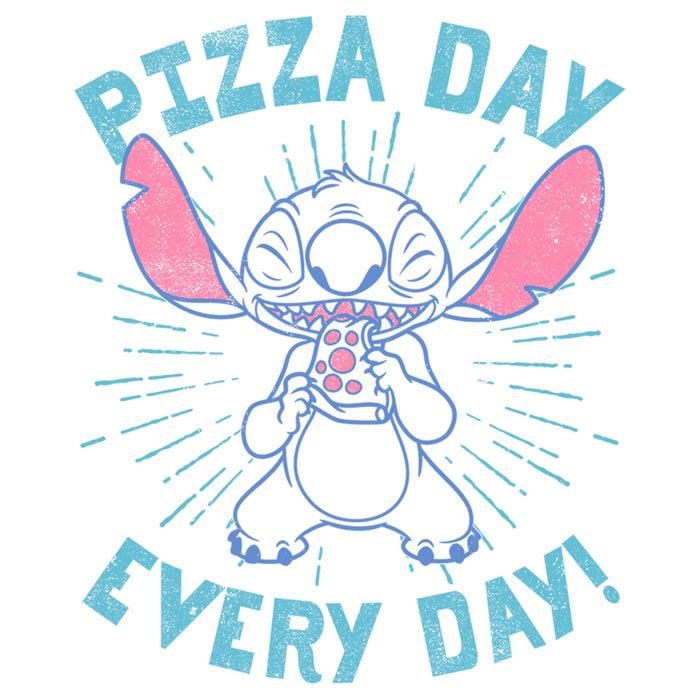 Fifth Sun Boy's Lilo & Stitch Pizza Day Every Day Stitch T-Shirt