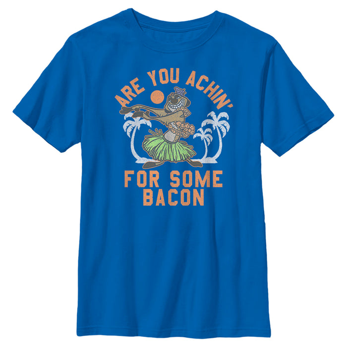 fifth sun Boy's Lion King Achin for Some Bacon T-Shirt