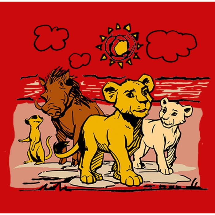 Fifth Sun Boy's Lion King Best Friends Cartoon T-Shirt