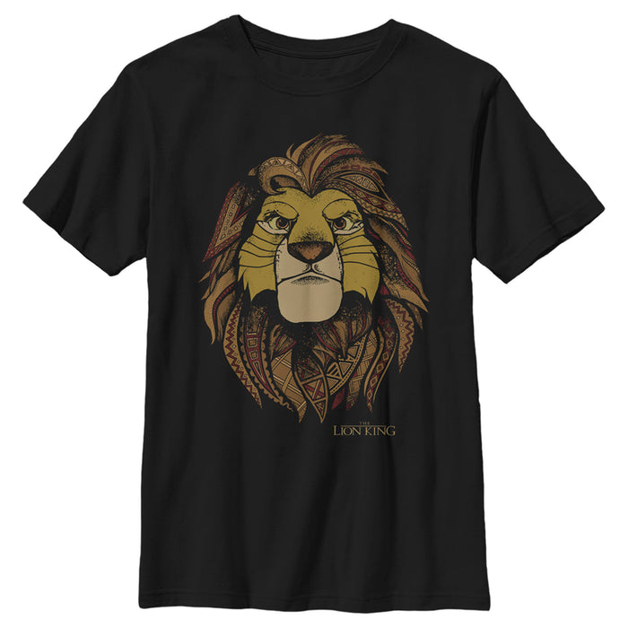 fifth sun Boy's Lion King Decorative Noble Simba T-Shirt