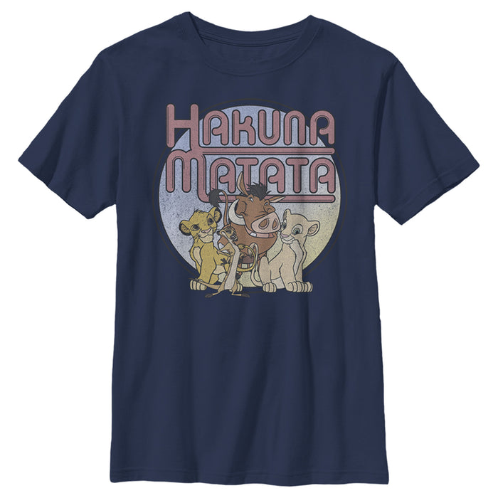 fifth sun Boy's Lion King Distressed Best Friends Group Shot T-Shirt