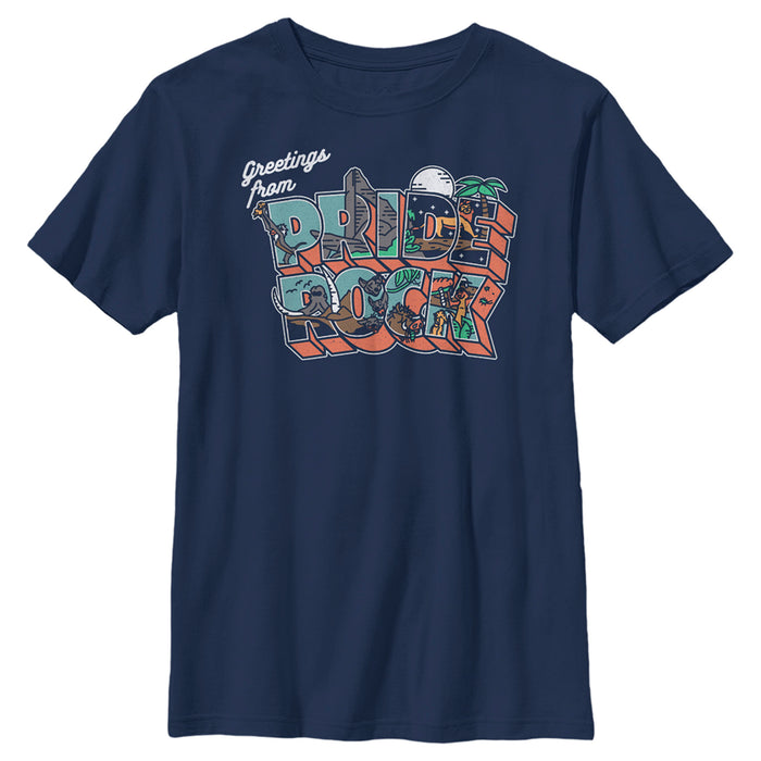 fifth sun Boy's Lion King Greetings From Pride Rock T-Shirt