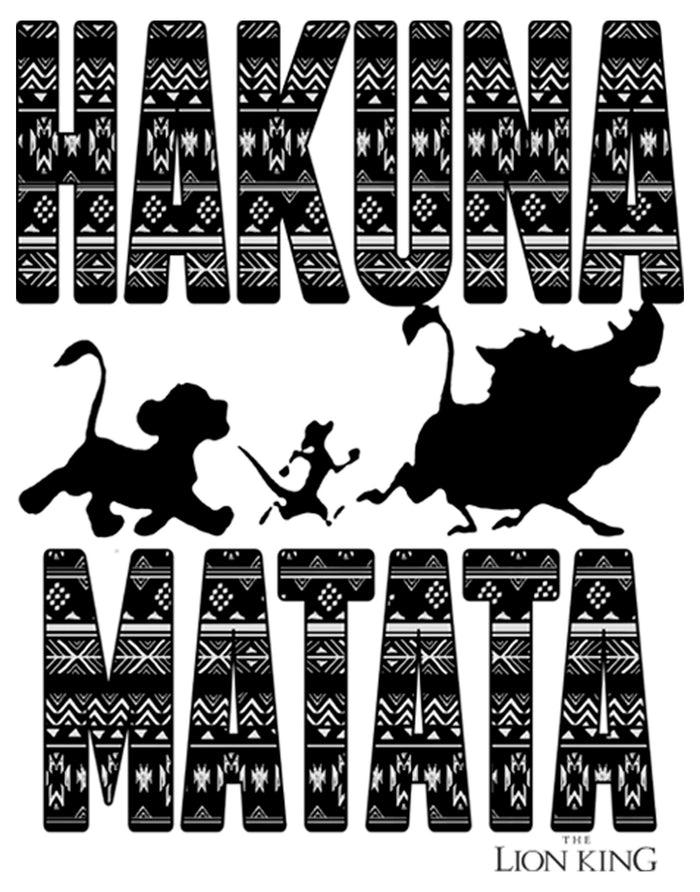 Fifth Sun Boy's Lion King Hakuna Matata And Crew Silhouette T-Shirt