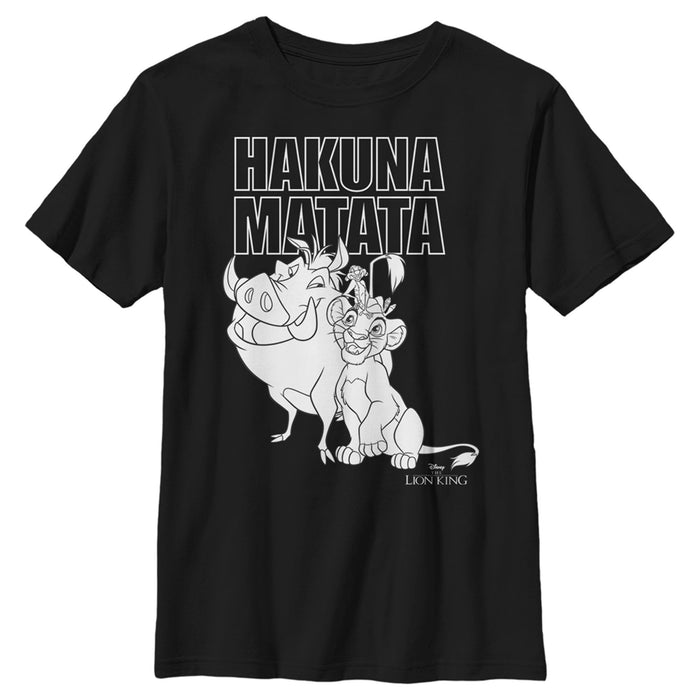 fifth sun Boy's Lion King Hakuna Matata Friends T-Shirt