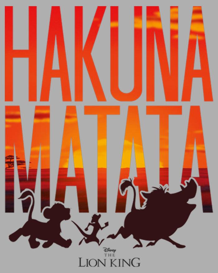 Fifth Sun Boy's Lion King Hakuna Matata Sunset T-Shirt