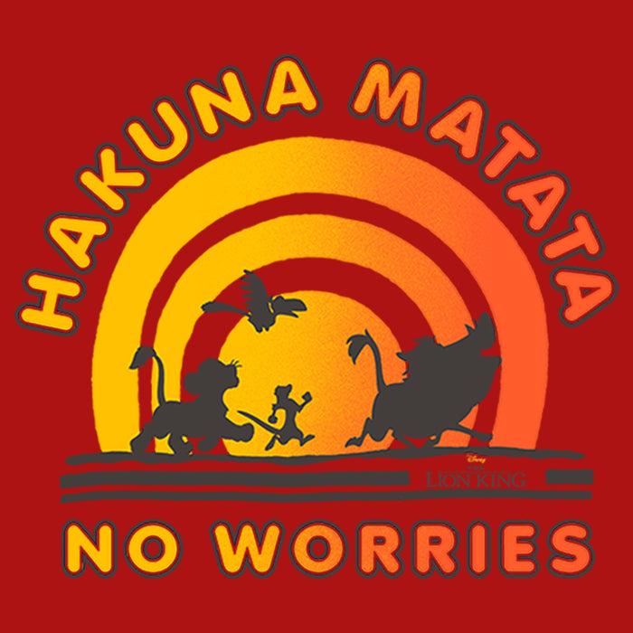 Fifth Sun Boy's Lion King No Worries Vibrant Sunshine T-Shirt