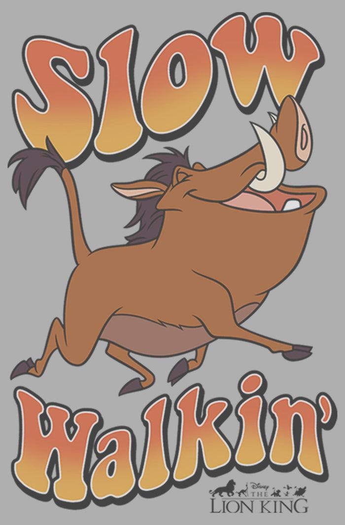 Fifth Sun Boy's Lion King Pumbaa Slow Walkin' T-Shirt