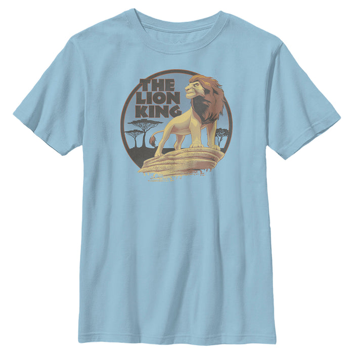 Fifth Sun Boy's Lion King Retro Simba On Pride Rock T-Shirt