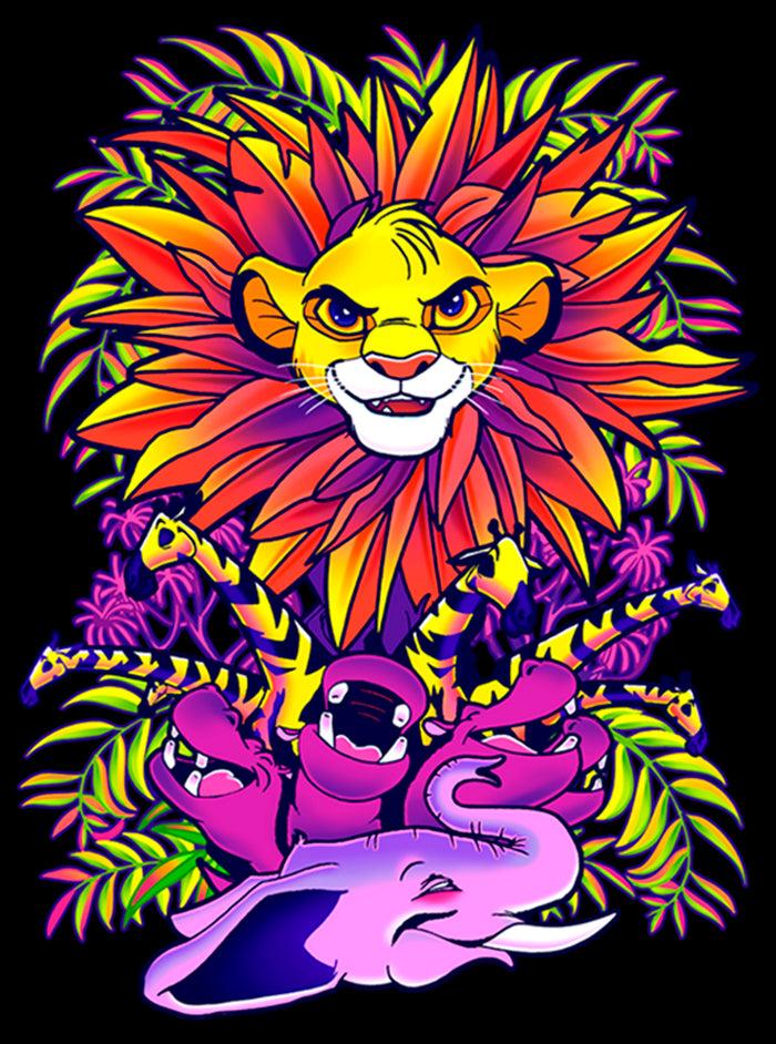 Fifth Sun Boy's Lion King Simba Jungle Parade T-Shirt