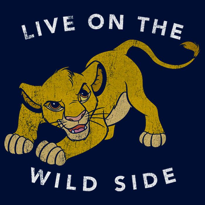 Fifth Sun Boy's Lion King Simba Live On The Wild Side T-Shirt