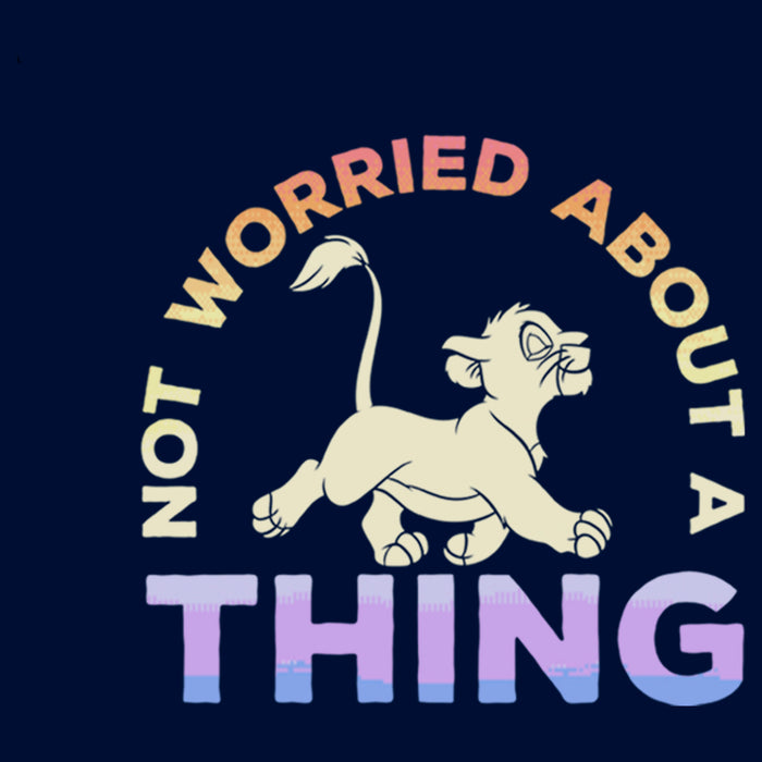 Fifth Sun Boy's Lion King Simba Not Worried Bout A Thing T-Shirt